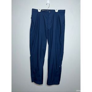 Zero Restriction Tour Light Slacks Goretex Navy Blue Rain Pants size XL